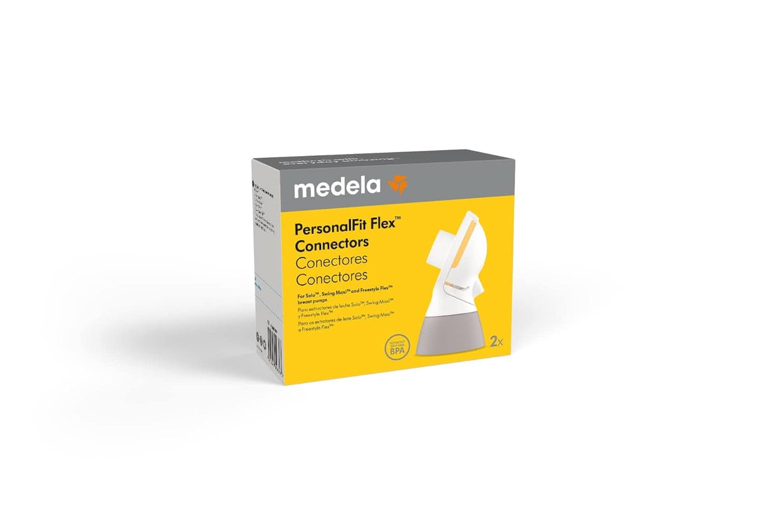 Conector Medela Flex para sacaleches Personalfit Flex Accesorios Alimentación y Lactancia Bebe Naty Shop