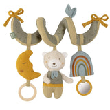 Fehn Activity Spiral Sleeping Forest - juguete para cochecito con tacto y sujeción - juguete para cama, parque, cochecito y silla de coche - juguete de actividad motora para bebés y niños pequeños a partir de 0 meses Baby Toys Naty Shop Nature of the Bear