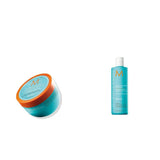 Mascarilla Fortalecedora Capilar marroquíoil Naty Shop Mascarilla Capilar 250 Ml (1 Pack) Pack con Champú Regenerador