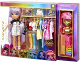 Rainbow High 571049 Fashion Studio - Muñeca exclusiva con ropa, accesorios y 2 pelucas brillantes - ¡Crea más de 300 conjuntos!