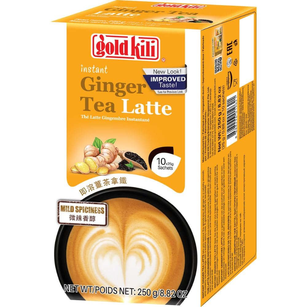 - Té instantáneo con jengibre y leche - (1 X 10 X 25 GR)