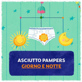 Pañales Pampers Sun and Moon Midi, talla 3 (4-9 kg), 120 pañales