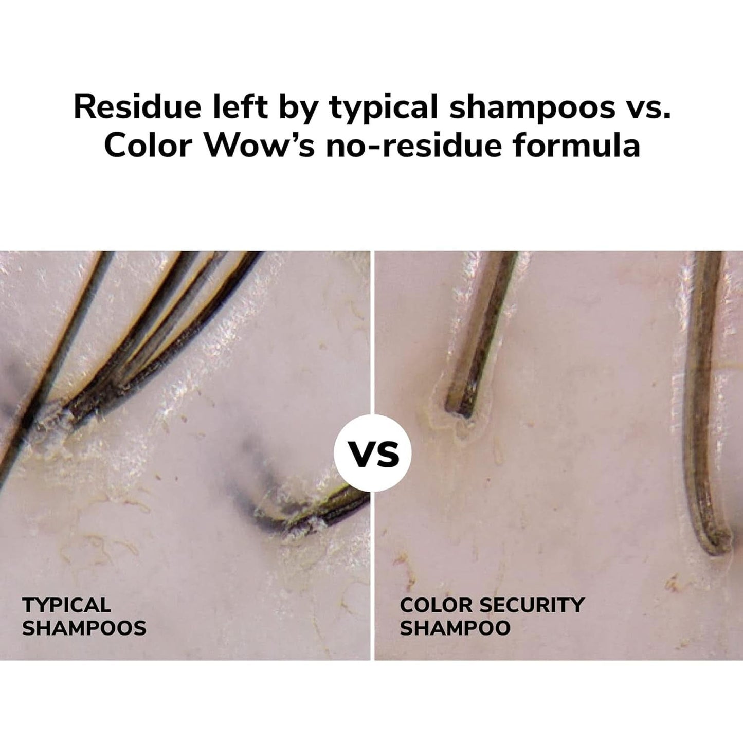 Wow Color Shampoo, champú para el cuidado del color sin siliconas y sin sulfatos para cabellos teñidos, 250 ml Ducha y baño Naty Shop