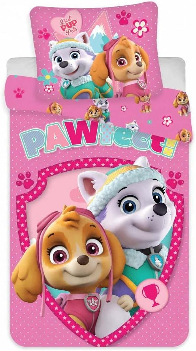 Juego de cama infantil, Patrulla Canina, ropa de cama de algodón - infantil Naty Shop Default Title