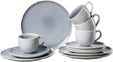 Ritzenhoff & Breker Skagen Stone servicio de café, 12 piezas, gris azulado