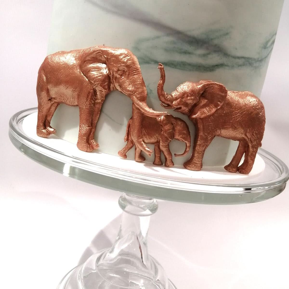 Katy Sue, Molde de Silicona Familia de Elefantes Cocina Naty Shop