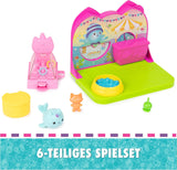 DREAMWORKS GABBY'S DOLLS HOUSE - Juego de habitación de lujo, sala de fiesta Kitty Narwhale, muebles y accesorios temáticos, a partir de 3 años