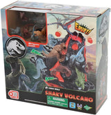 EPOCH Games - Jurassic World Trembling Volcano 7509 Juego de mesa de juguete de dinosaurio para niños a partir de 4 años