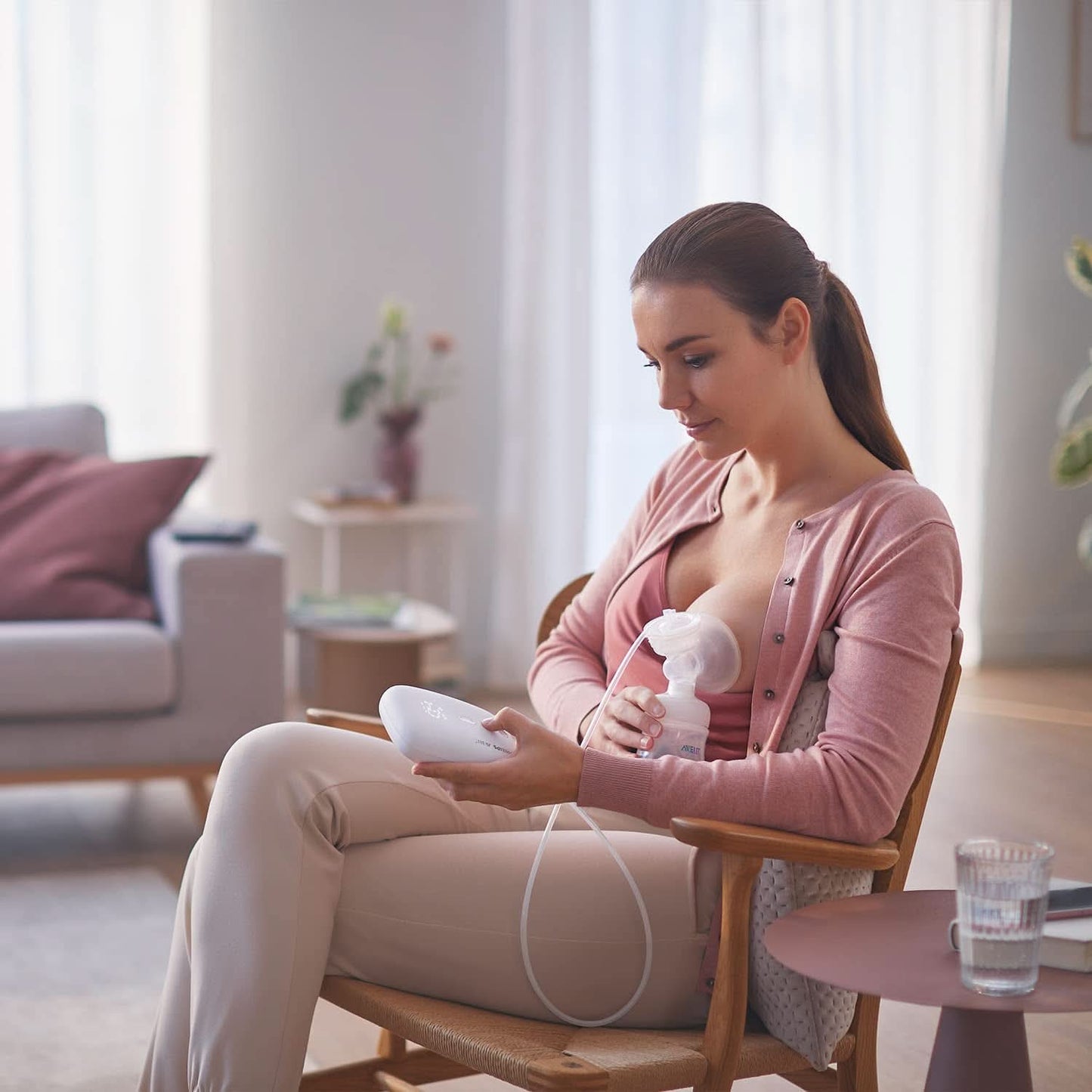 Sacaleches electrónico individual Philips Avent - con tecnología Natural Motion, cómodo cojín de silicona Accesorios Alimentación y Lactancia Bebe Naty Shop