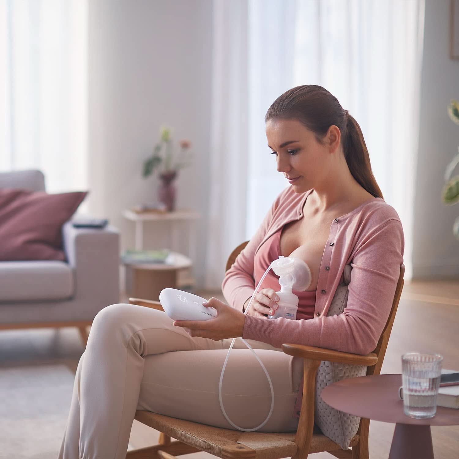 Sacaleches electrónico individual Philips Avent - con tecnología Natural Motion, cómodo cojín de silicona Accesorios Alimentación y Lactancia Bebe Naty Shop