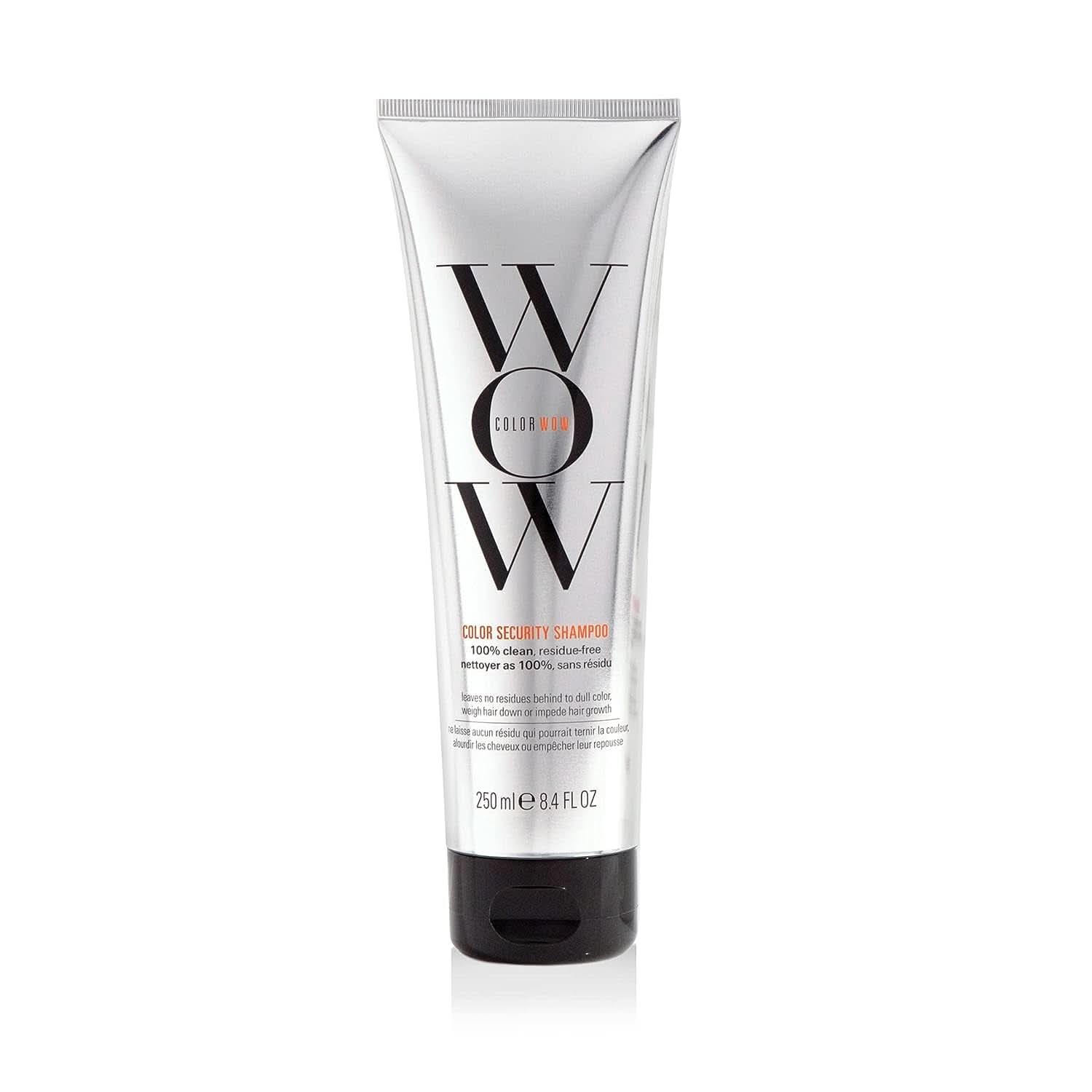 Wow Color Shampoo, champú para el cuidado del color sin siliconas y sin sulfatos para cabellos teñidos, 250 ml Ducha y baño Naty Shop 250 ml