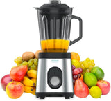 Cecotec Batidora Glas Power Schwarz Titan 1000 INOX. 1000 W, Edelstahlgehäuse, 6-Blatt-Blatt Mit Schwarzer Titanbeschichtung, 1,5-L-Glaskrug, 5 Geschwindigkeiten [Energieeffizienzklasse a +] Cocina Naty Shop