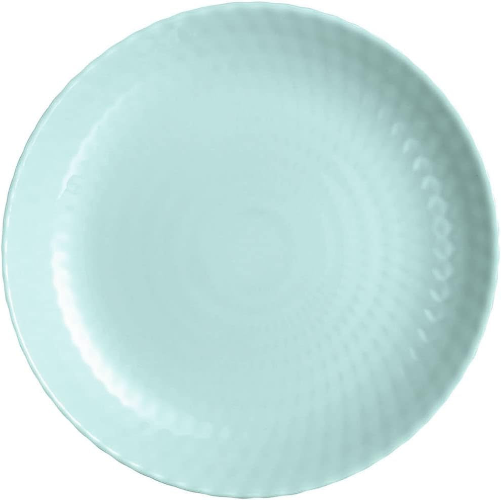 Vajilla Pampille Turquoise Opal, 18 piezas - 6 personas, turquesa