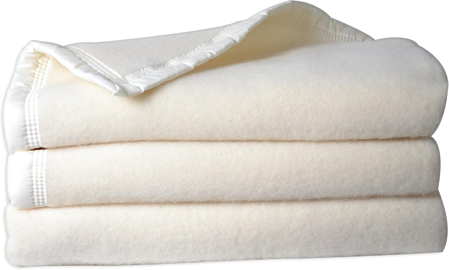 Manta Toison D'Or Volta, natural, 180 cm X 240 cm Edredones y colchas Naty Shop