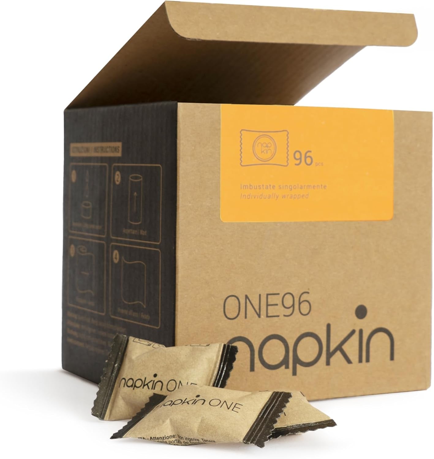CREHO ONE 96 Toallitas limpiadoras comprimidas