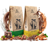 Juego de café en grano 2x1kg 2000g | Brasil Mogiana | Brasil Cerrado | Brasil | Café especial | recién frito