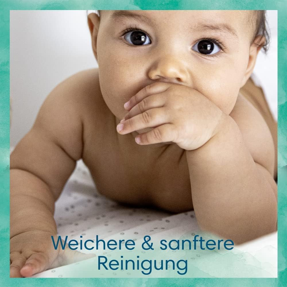 Juego de Pañales para Bebé Harmonie Talla 2 (4-8 kg, 240 Piezas) CAJA MENSUAL y Caja de Toallitas Húmedas para Bebé Harmonie Aqua 720 Toallitas (15 x 48), Baby Essentials