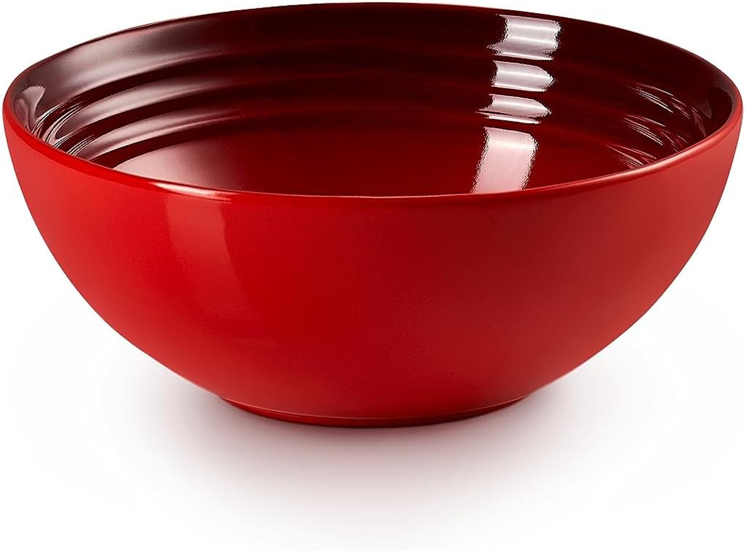 Le Creuset Vajilla de Gres, 12 Piezas, Rojo Cereza, 79351000607081