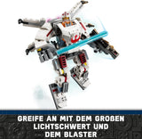 LEGO Star Wars X-Wing Mech de Luke Skywalker, ladrillos de juguete coleccionables, aventura de acción, idea de regalo para niños y niñas creativos a partir de 6 años 75390 Juegos de construcción Besuche den LEGO-Store