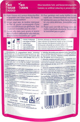 Vitakraft Poésie Délice, Nassfutter Katze, Katzennassfutter en salsa, con pollo, Vorratspackung, ohne Zusatz von Zucker und Getreide (23x 85g)