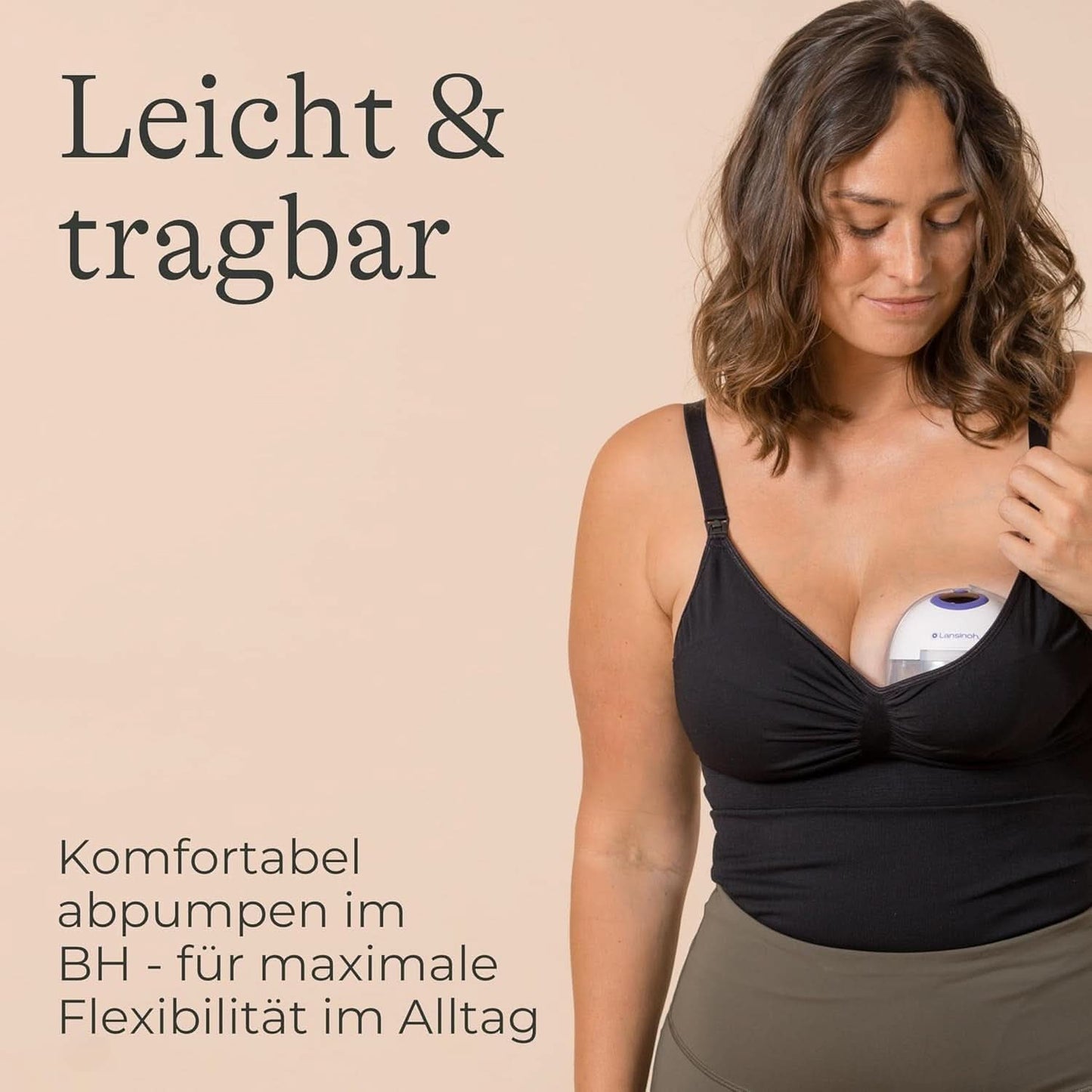 Lansinoh Sacaleches eléctrico portátil Accesorios Alimentación y Lactancia Bebe Naty Shop