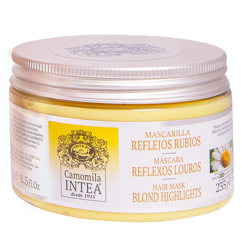 Manzanilla Intea - Mascarilla Capilar Reflejos Rubios - Hidrata y Nutre el Cabello Rubio - 250 ML Naty Shop Mascarilla Capilar Default Title