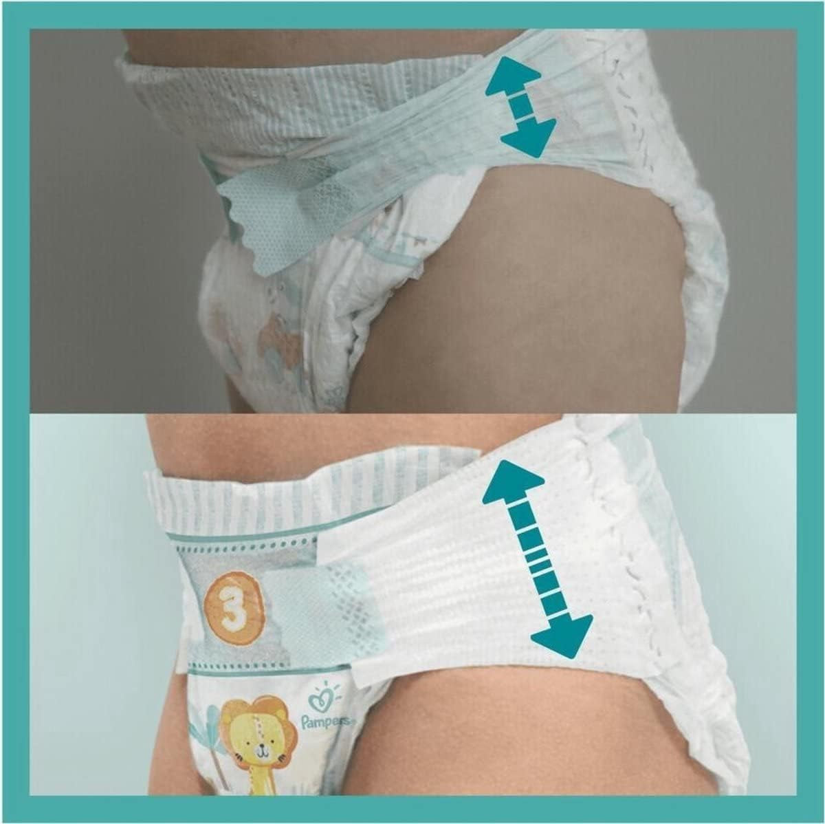 (Versión antigua), Pañales para bebés talla 4+ (10-15 kg), 84 piezas