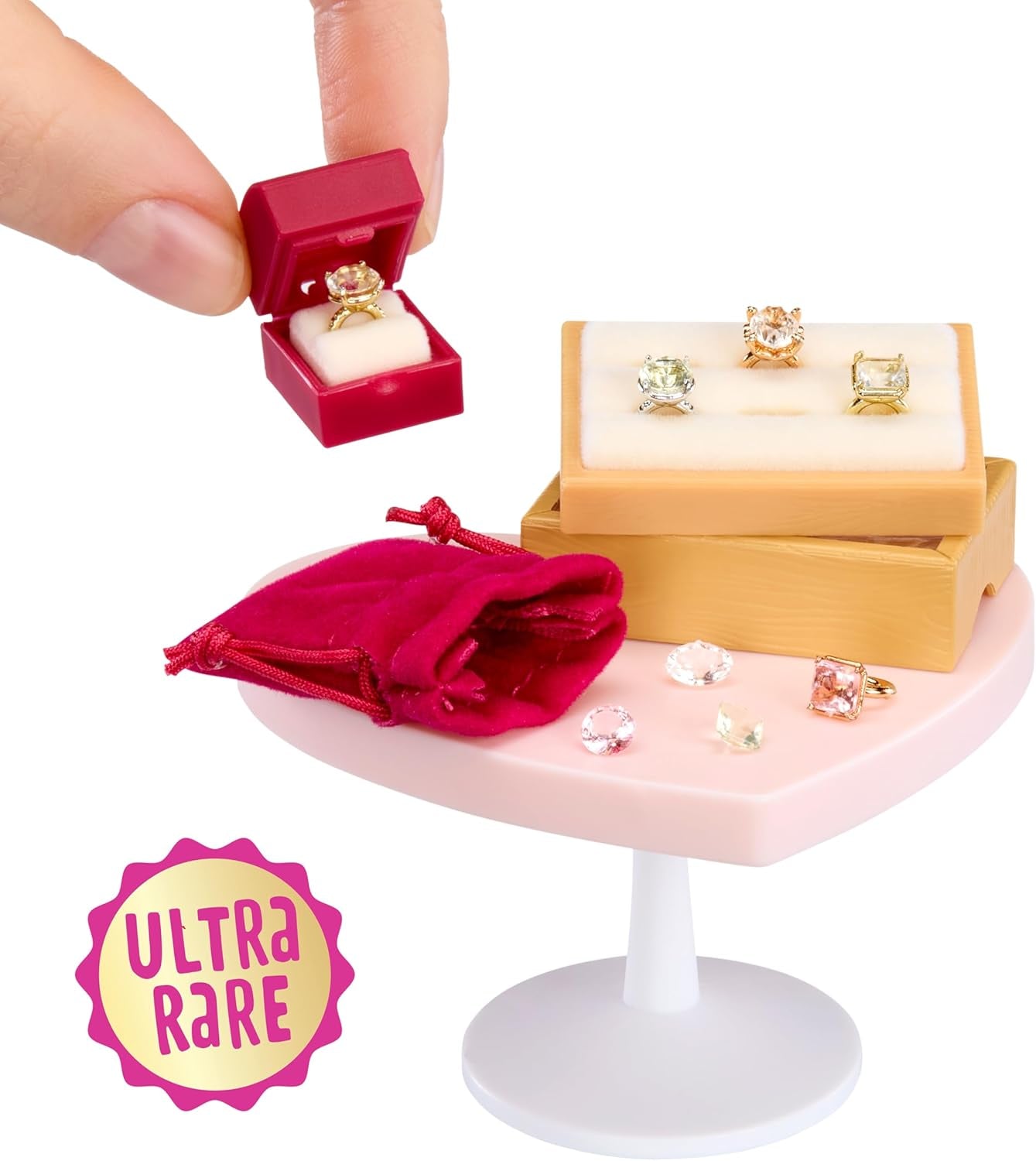MGA Miniverse - Make It Mini with Love - Mini coleccionables, kit de manualidades de resina DIY, serie del día de San Valentín, réplicas de alimentos, no comestible - Para coleccionistas y niños a partir de 8 años