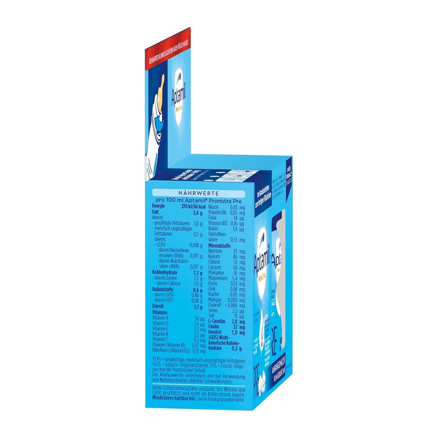Aptamil Pronutra-ADVANCE PRE, bebible, 4x2x90ml (Packung mit 4)