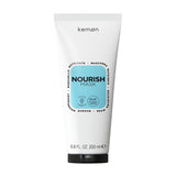 Kemon - Nourish Mask, mascarilla nutritiva para cabello quebradizo, seco y rizado, a base de manteca de karité, favorece el desenredado, para cabello suave, 200 ml Naty Shop Hair Mask Título predeterminado