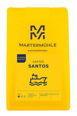 Martermühle Santos Kaffeebohnen 1kg suave I Arábica I Aroma: Almendra, Süssliche Milde I Ganze Kaffee-Bohnen schonend geröstet, säurearm