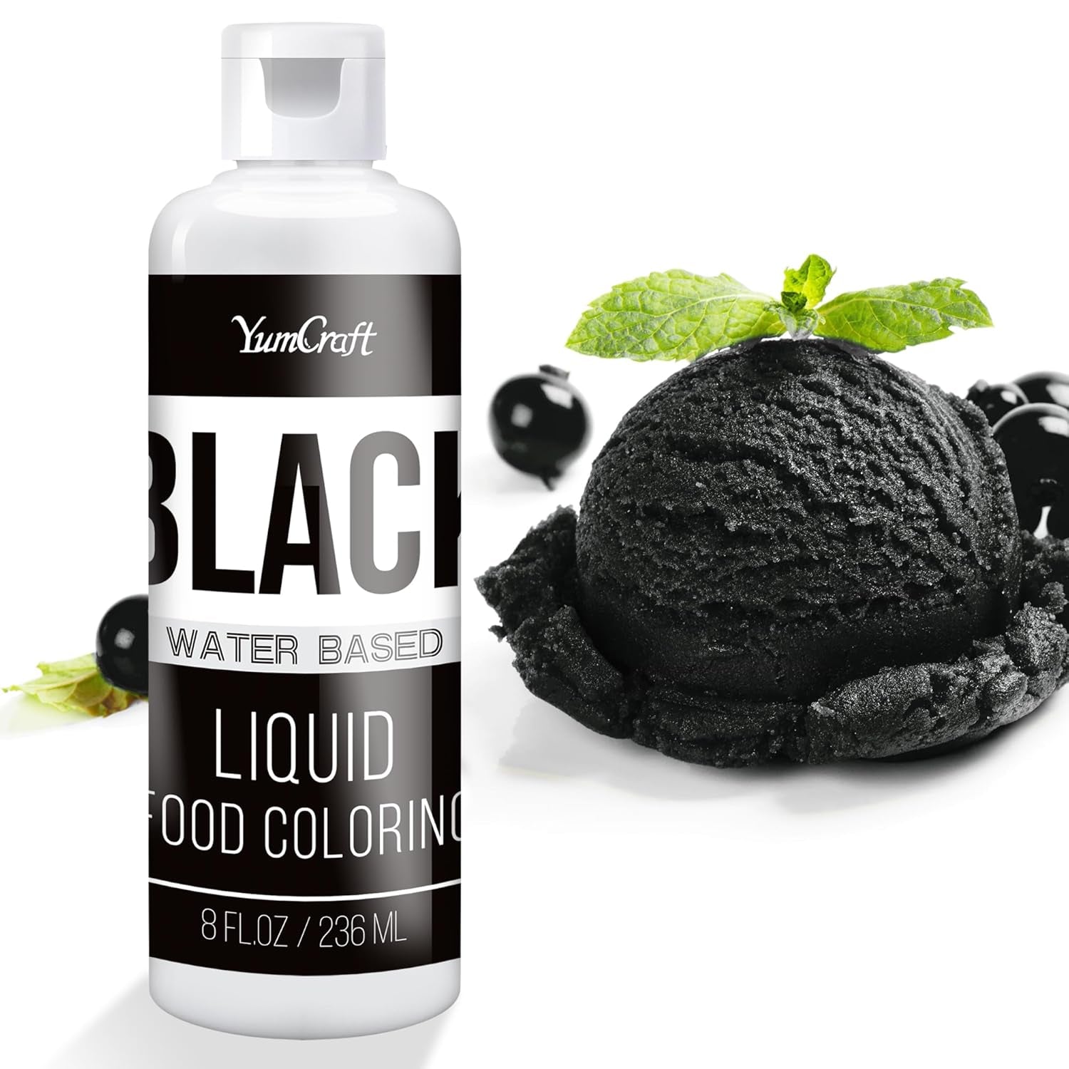 Colorante alimentario - Colorante alimentario líquido altamente concentrado para pasteles, repostería, huevos de Pascua, bebidas - Colorante alimentario sin azúcar para fondant, glaseado, baba y decoración de pasteles (Red Velvet, 236ml)