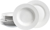 Vajilla Ritzenhoff & Breker Bianco, 12 piezas, porcelana