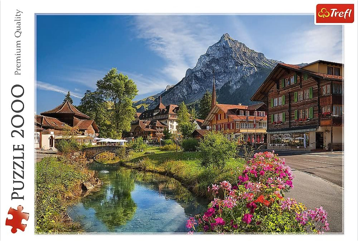 Trefl, Puzzle, Alpes en verano, 2000 piezas, Calidad Premium, Para niños mayores de 12 años Puzzle Naty Shop