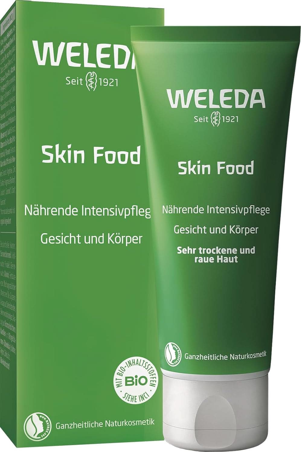WELEDA Bio Skin, Crema para el cuidado de la piel muy seca, 75 ml Ducha y baño Naty Shop