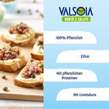 Mayonesa de soja sin huevo, ideal para veganos y vegetarianos, versátil en la cocina, 4 x 150 ml