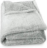 Aqua-Textil Manta mullida y acogedora 150 x 200 cm, color gris y blanco, manta de felpa para la televisión, colcha de forro polar Sherpa Oeko-Tex Ottawa Camas y mantas Besuche den aqua-textil-Store Manta polar Sherpa blanca y gris cómoda manta 150 x 200 cm