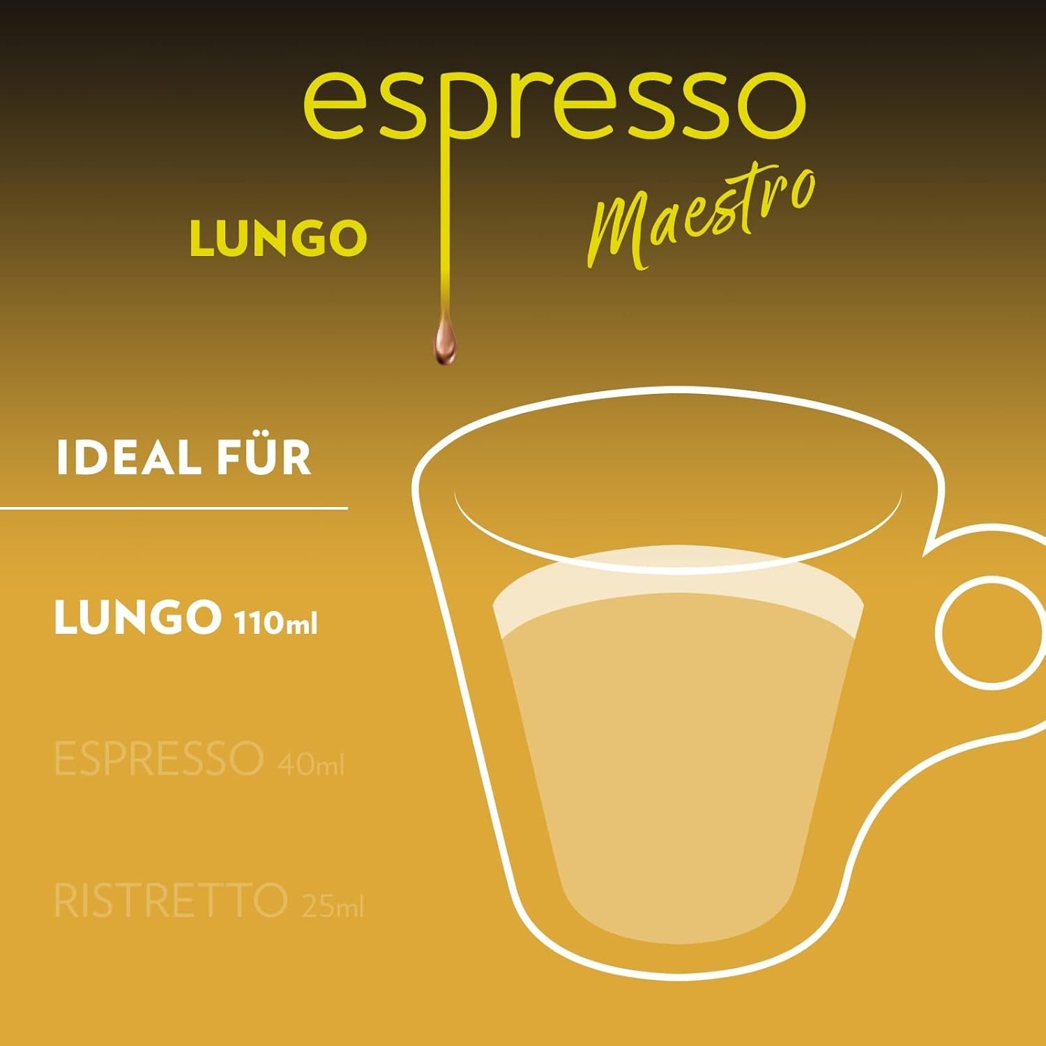 Lavazza Espresso Maestro Lungo 10 x 10 Cápsulas
