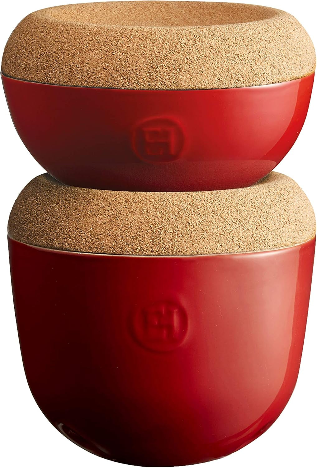 EH348763 Olla para ajos, cerámica, 14,6 x 14,6 x 13,4 cm, cerámica, Grand Cru, 14,6 x 14,6 x 13,4 cm Cajas para guardar alimentos Naty Shop