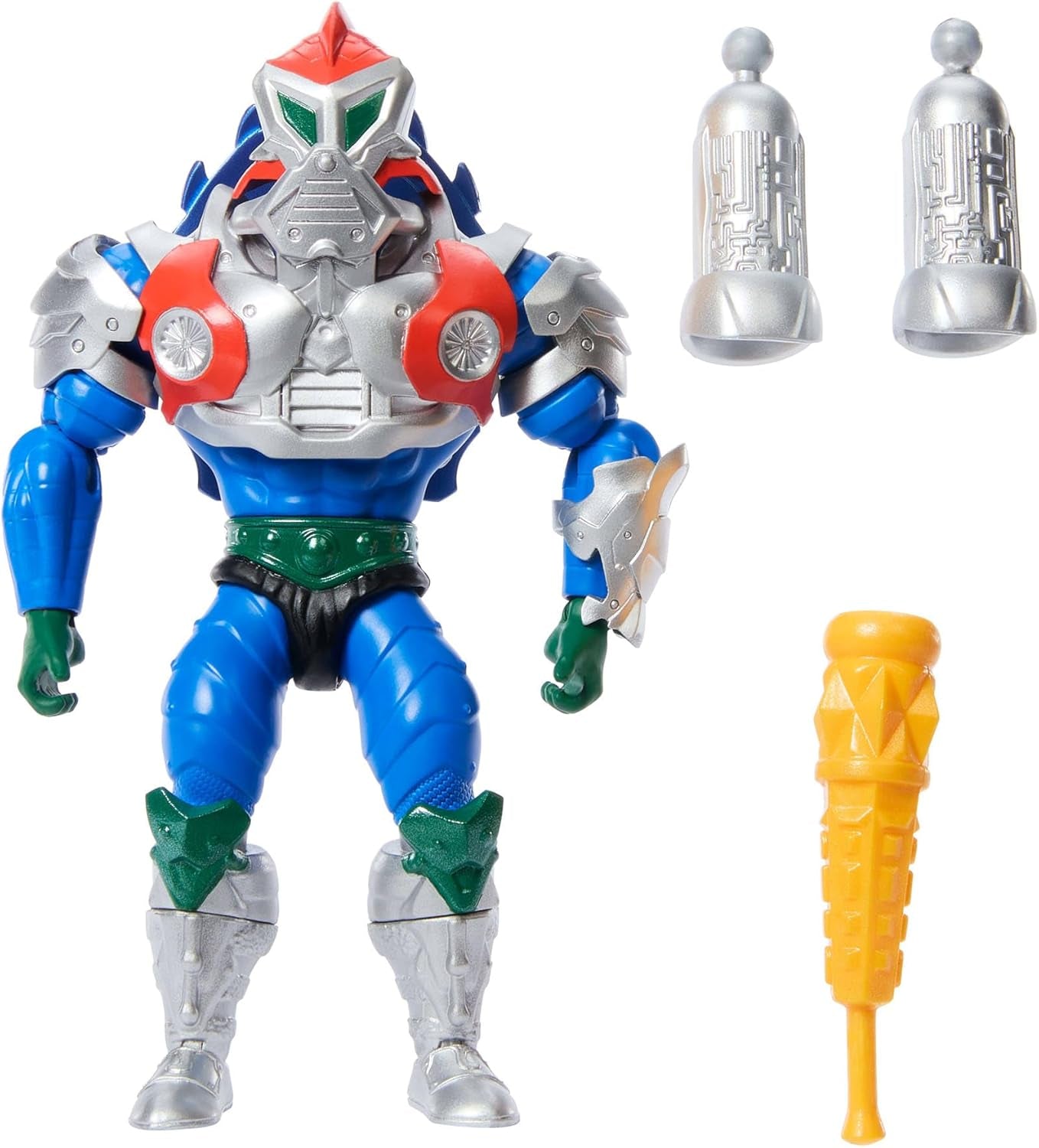 Masters of the Universe Origins Turtles of Grayskull Mekaneck Reptile Wars Figura de acción móvil, Teenage Mutant Ninja y MOTU Crossover Hero Toy, JBN00, [Multicolor] Figuras de acción Naty Shop Título predeterminado
