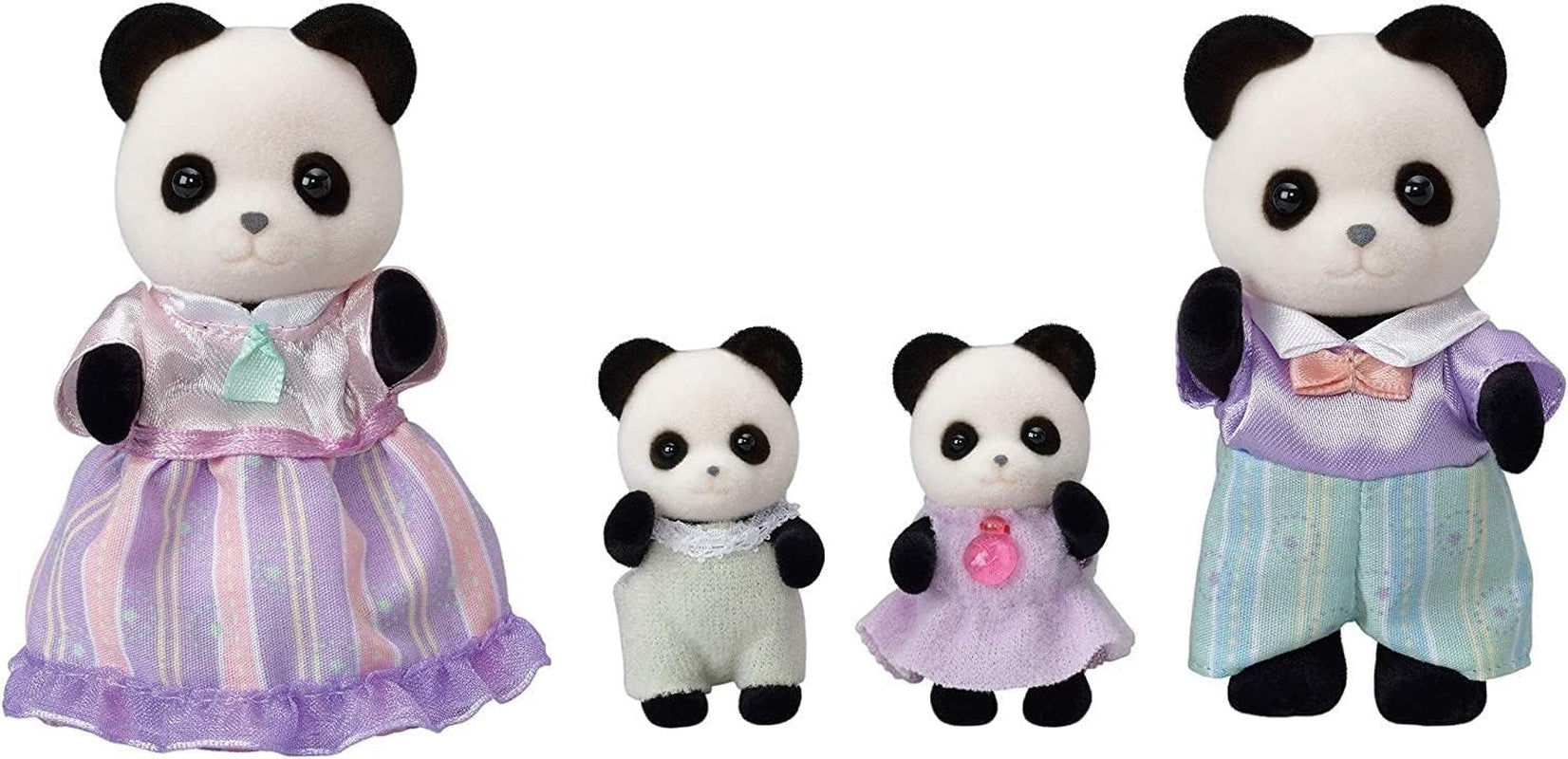 Sylvanian Families L5529 Familia Panda - Figuras casa de muñecas