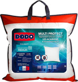 Almohada para ácaros y chinches 60 X 60 cm, confort medio, almohada Multi Protect, suavidad y protección, lavable a máquina a 40 °C Naty Shop almohadas estándar