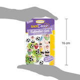 Günthart Backdecor 12 Jugadores y balones de fútbol de azúcar, 21 gramos Naty Shop