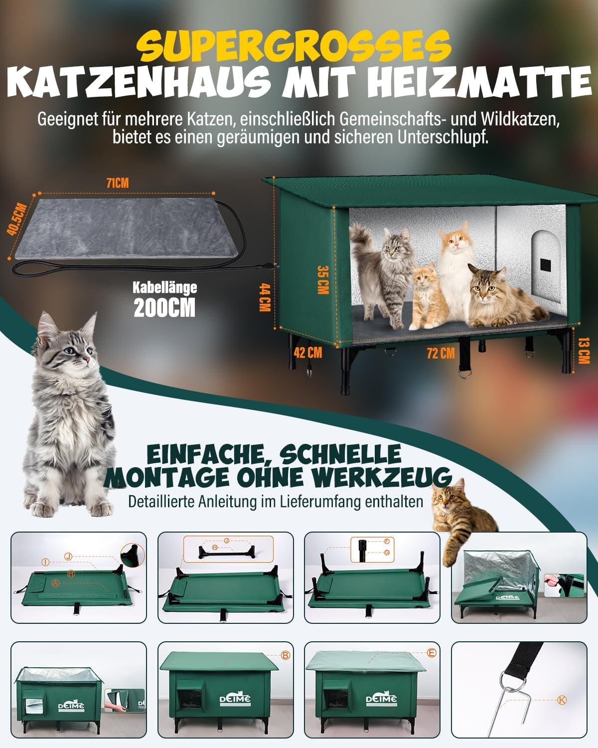 Mantas y Muebles, Mascotas, Casas y Cuevas, Gatos, Camas para gatos, Gatos - camas, colchones