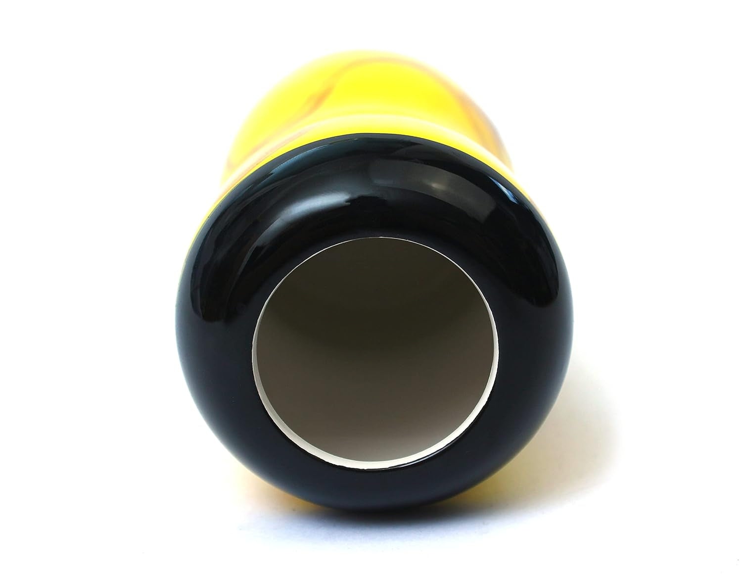 Taza de té Yerba Mate Taza de cerámica DRIVER Taza de coche Perfecta para viajes en coche Té y bebidas frías o calientes Taza de cerámica totalmente esmaltada 1,75 kg
