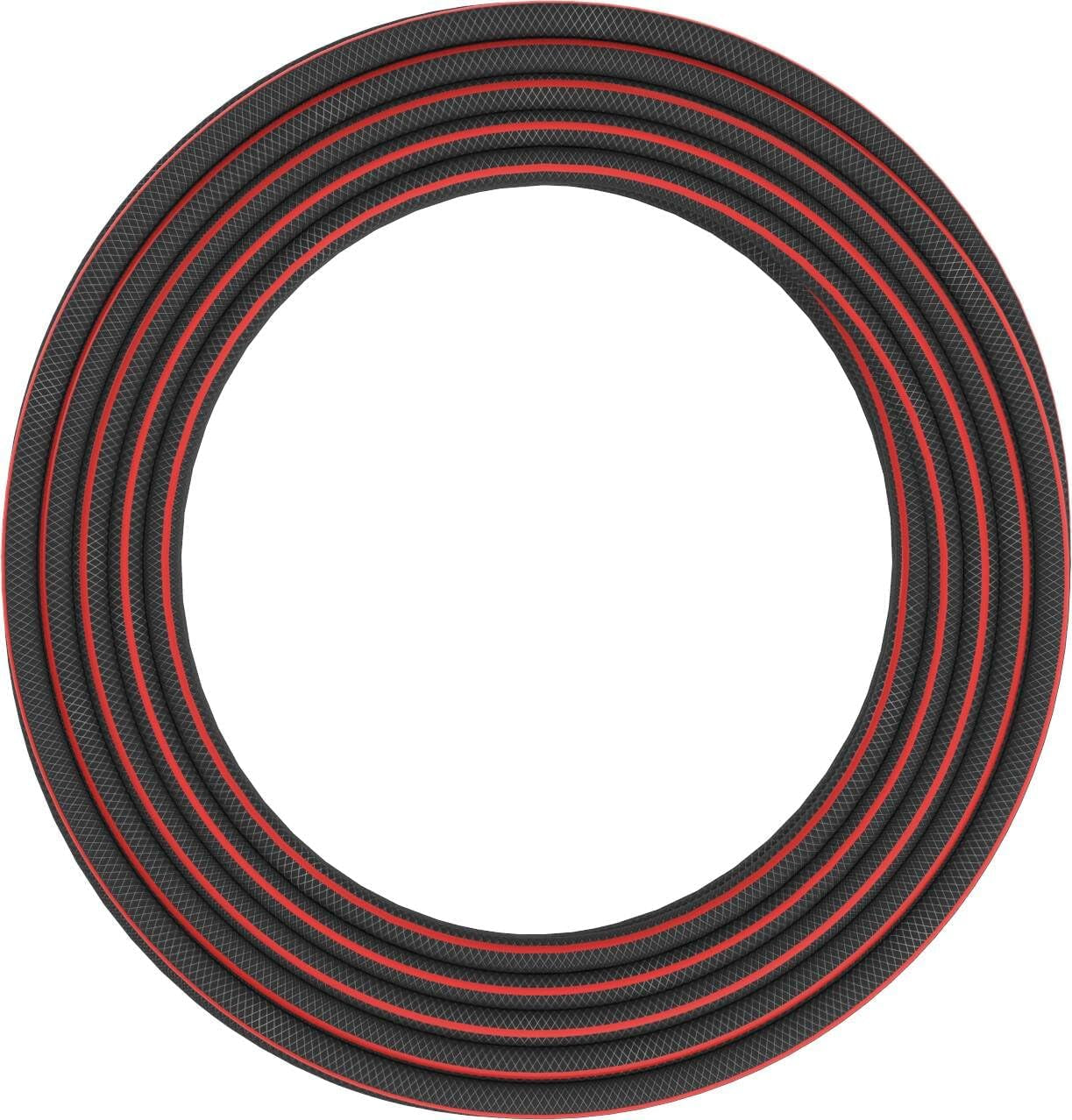 Fiskars Manguera de jardín S, Maciza, Manguera de agua para riego manual, 13 mm (1/2"), Longitud: 15 m, Conexión universal, Protección UV, Protección contra heladas, Resistente a la torsión, Azul, 1076049