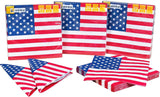 HEKU 191 uds. Set Fiesta USA I Platos Cartón Ø23Cm, Vasos Rojos, Servilletas 3 Capas 33X33Cm, Recogedor De Decoración, Cadena Banderines 10M I Perfecto para fiestas temáticas y fiestas patrias