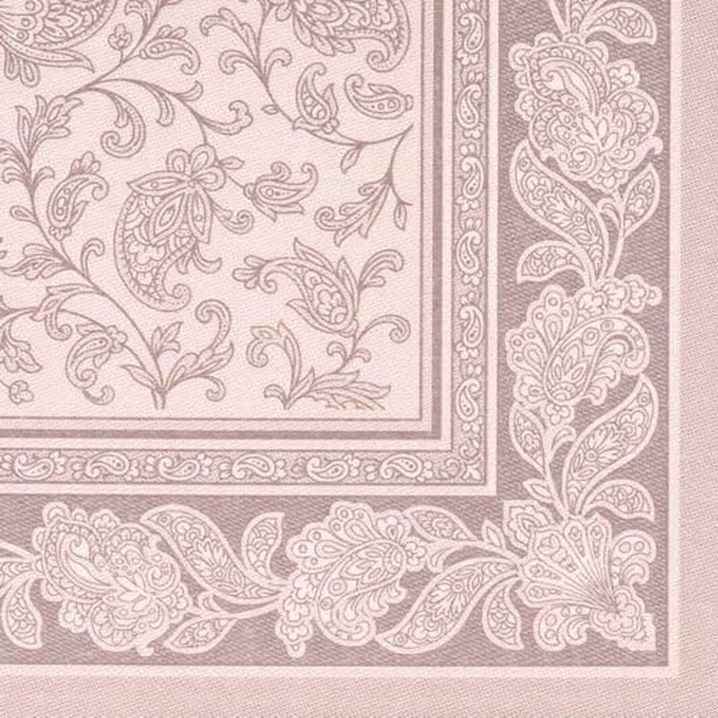 Papstar, 50 servilletas "ROYAL Collection" pliegue 1/4 40 Cm X 40 Cm Mocca "Ornaments", #19894