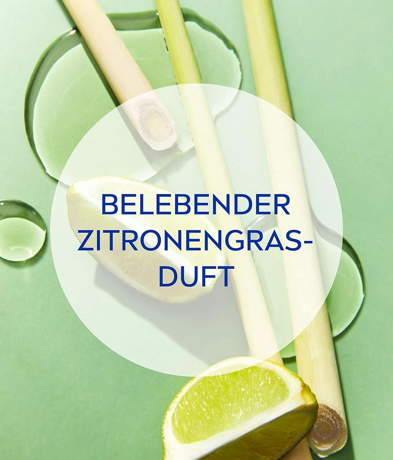 NIVEA Gel de ducha Lemon Grass And Oil, 250 ml Ducha y baño Naty Shop