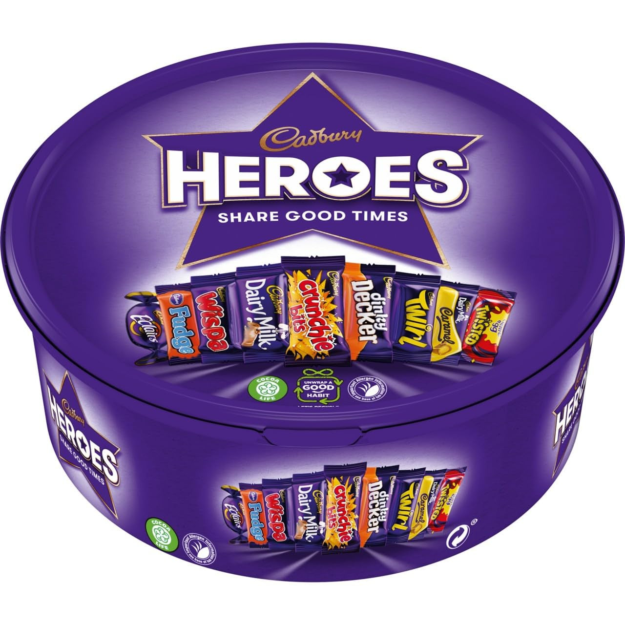 Caja de bombones Héroes 550g